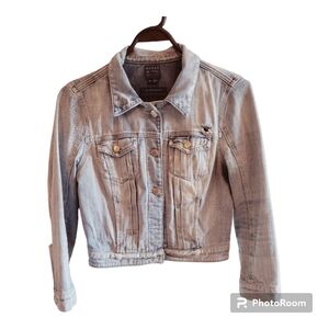 Vintage GUESS Distressed Jean Jacket